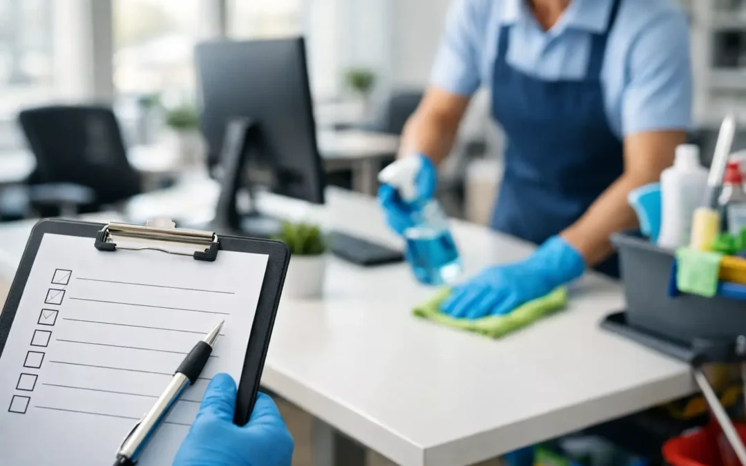 Checkliste Büroreinigung für Firmen