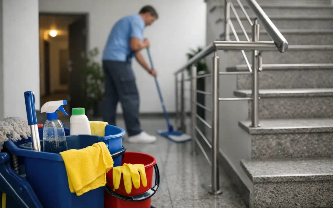 Treppenhausreinigung Kosten im Mehrfamilienhaus