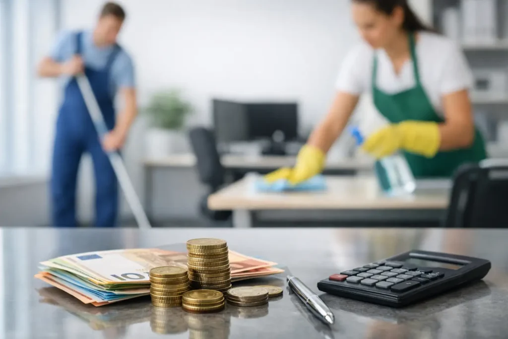 Was kostet Gebäudereinigung im Büro?