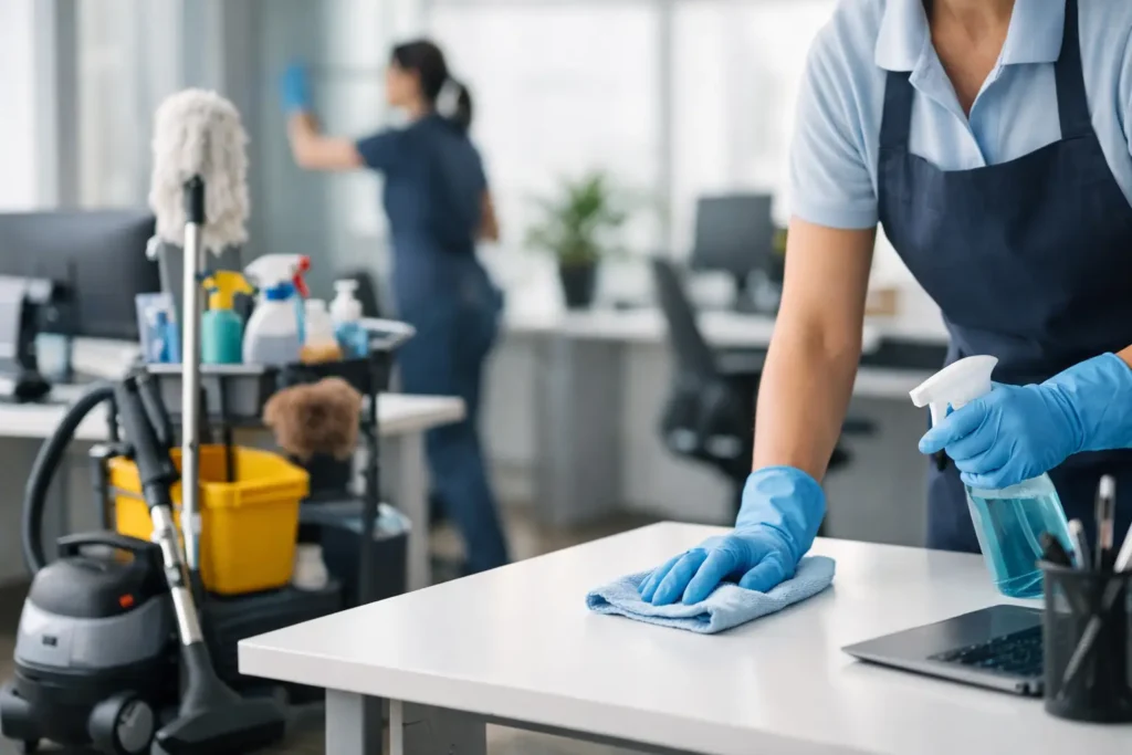 Wie oft Unterhaltsreinigung im Büro sinnvoll ist