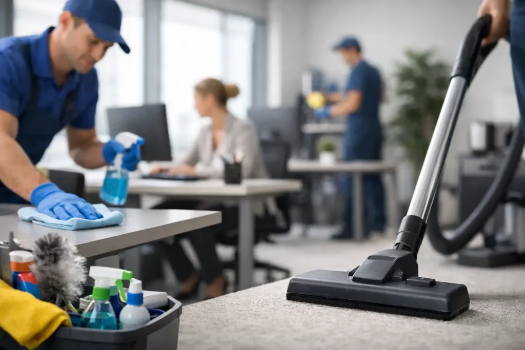 5 Vorteile professioneller Büroreinigung