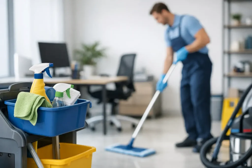 Leitfaden für Büroreinigung im Unternehmen