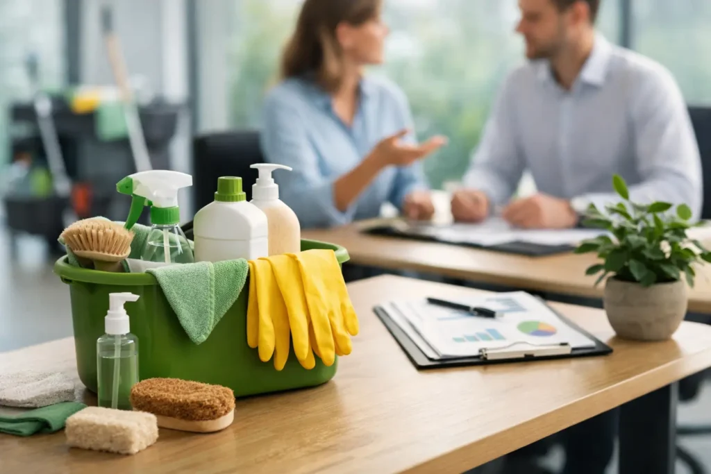 Nachhaltige Reinigung im Unternehmen planen