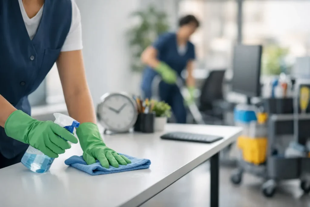Wie oft ist eine Büroreinigung notwendig?