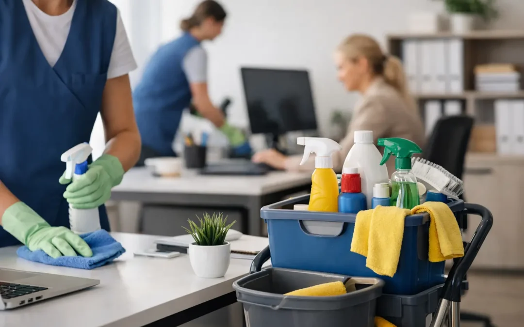 Büroreinigung für kleine Unternehmen richtig planen