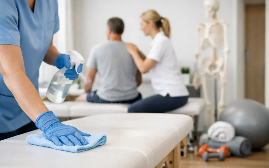 Praxisreinigung für die Physiotherapie-Praxis