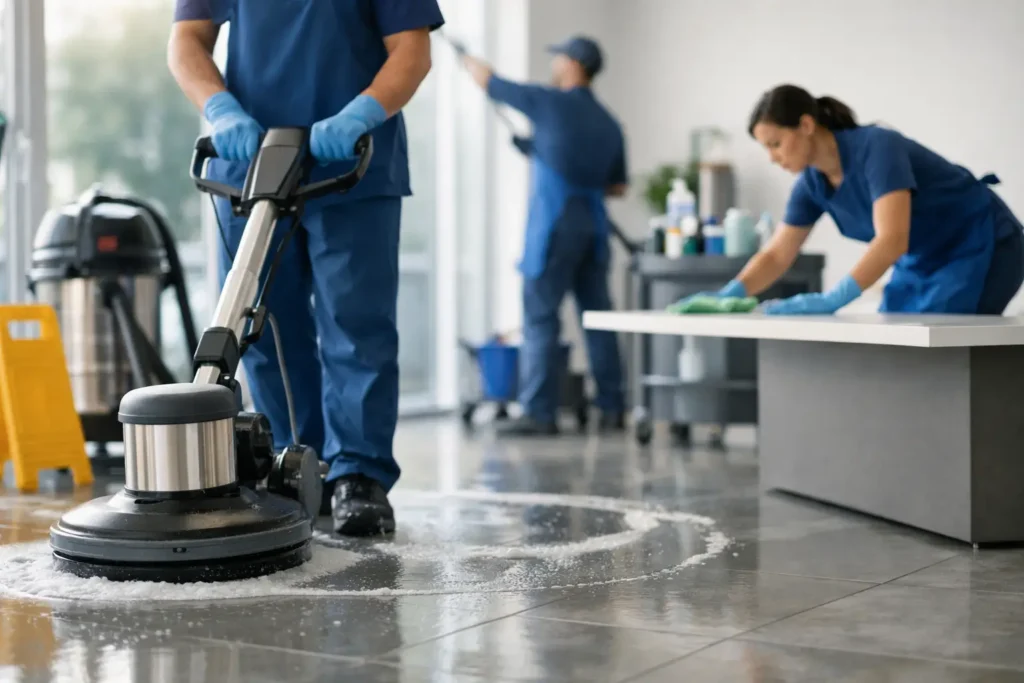 Wie läuft eine Grundreinigung professionell ab?