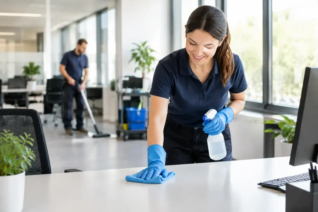 8 Gründe für Unterhaltsreinigung im Betrieb
