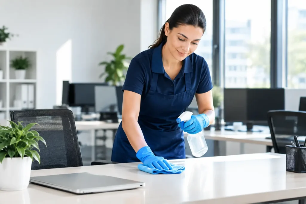 Büroflächen hygienisch reinigen lassen im Alltag