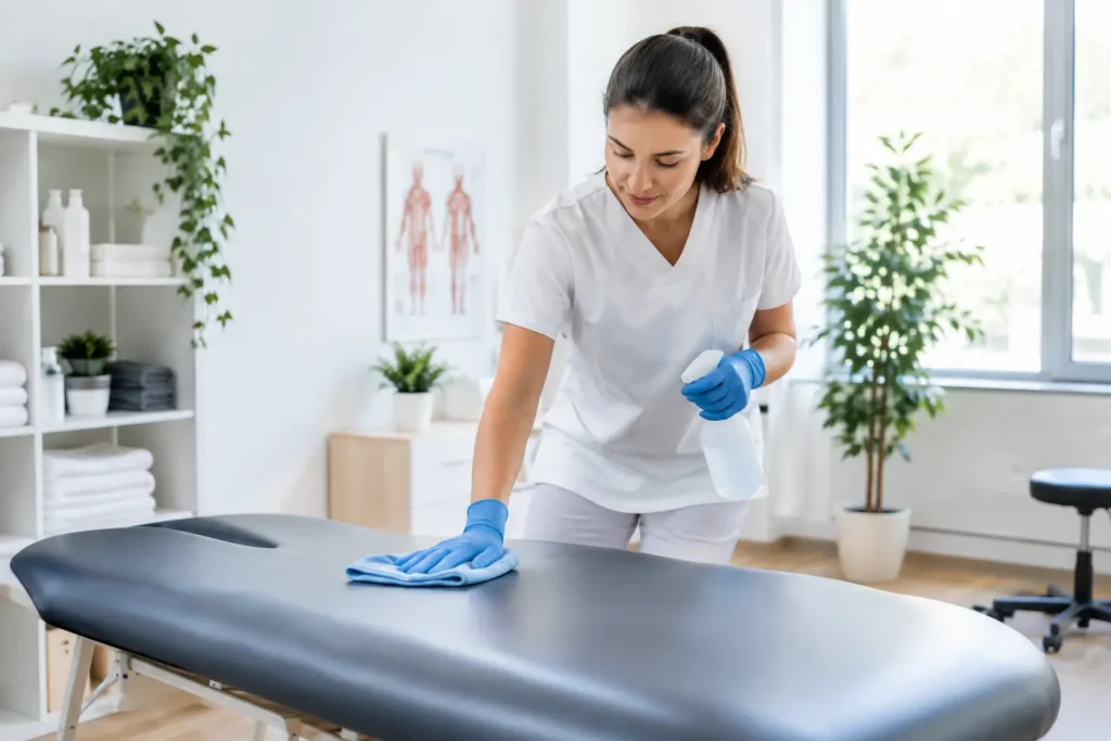 Praxisräume hygienisch sauber halten im Alltag